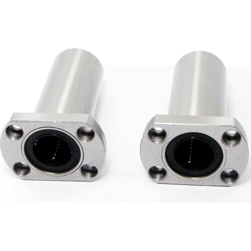2pcs/lot LMH8LUU 8mm long type flange linear bearing CNC Linear Bush