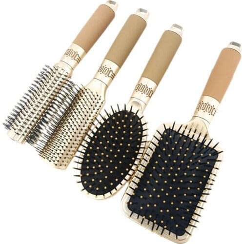 4 Styles Hair Brushes Air Cushion Combs Women Scalp Massage Comb Detangling Brush and Hair Comb Set