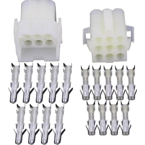 9 Pin Jacket Automotive Waterproof Connector Plastic with Terminal and Plug DJ3091-3.5-11/21 9P Connector