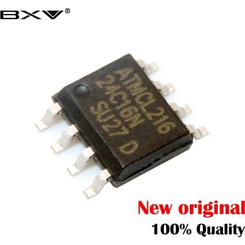 Free Shipping AT24C16N 24C16N 24C16 AT24N16 SOP-8 EEPROM 16k 2-wire Bus New Original 10PCS SOP Standard AT24C16
