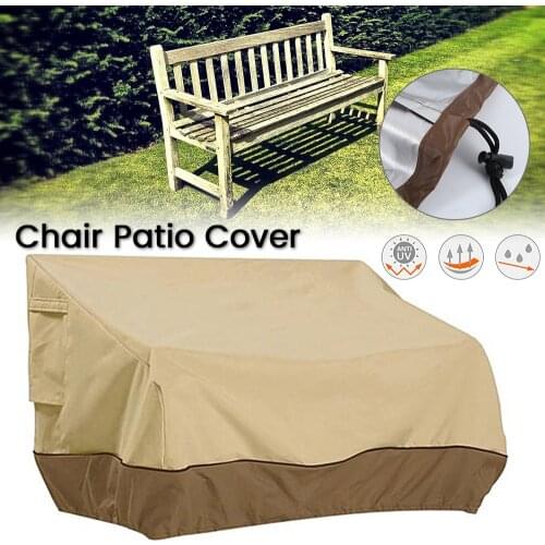 Patio Furniture Cover Waterproof Case Outdoor Yard Garden Chair Sofa Waterproof Dust Cove UV Sun Protective Chair Patio Cover