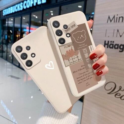 For Samsung A32 A52 A51 A71 Case Camera Lens Protection Fundas For Samsung Galaxy A12 A50 A31 A30S A50S M12 Cover Soft Silicone