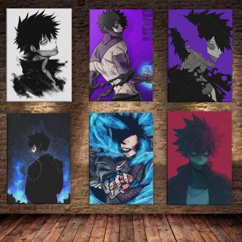 Dabi My Hero Academia Anime Nordic Wall Art Canvas Poster Painting Hd Prints Picture Modular Modern Living Room Home Decoration