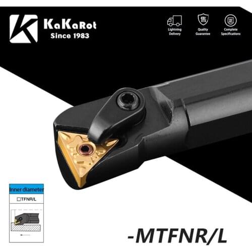 KaKarot Internal Turning Tool Holder S16Q-MTFNR16 S18Q-MTFNR16 S32T-MTFNL16 Carbide Inserts TNMG1604 Lathe Cutting Tools