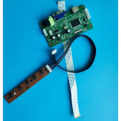 For HB125WX1-200/201/100 Controller board 12.5" 30Pin SCREEN display monitor DRIVER LED EDP 1366X768 HDMI-compatible LCD KIT VGA