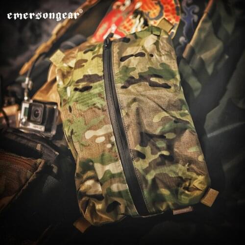 Emersongear Tactical EDC Storage Bags Tool Zippered Pouch Airsoft DWR Outdoor Hunting Hiking Pouch Carrier Holder 29X19cm M