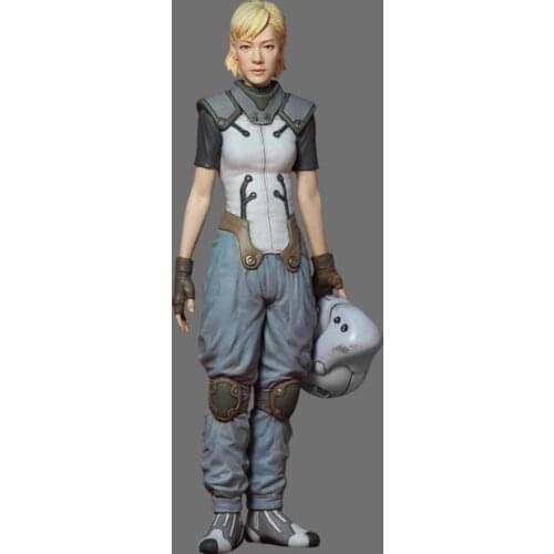 GK 1/20 Ma.k S.A.F.S Femail Pilot Unpainted Garage Resin Figure Model Kit