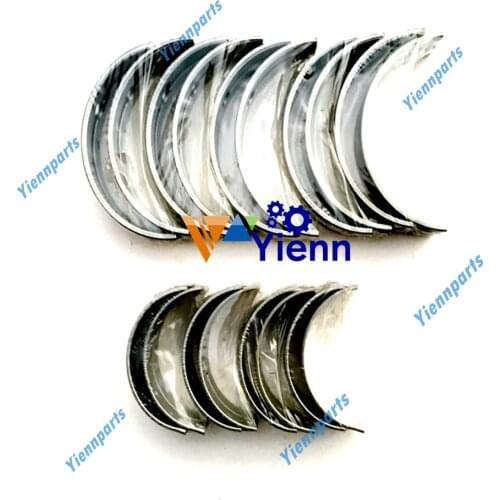 V3307 V3007-DI V3007-T Crankshaft Main Bearing Conrod Bearing Set For Kubota Tractor Excavator Diesel Engine Parts