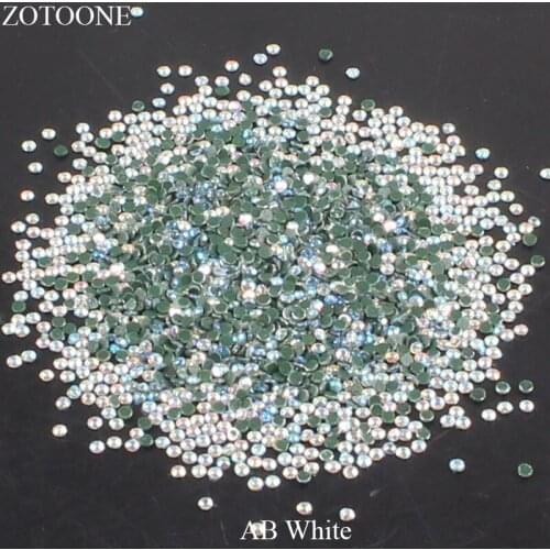 Hotfix Flatback Glass White AB Rhinestones Stones For Clothing Nail Art Decoration Iron On Strass Crystals Applique E
