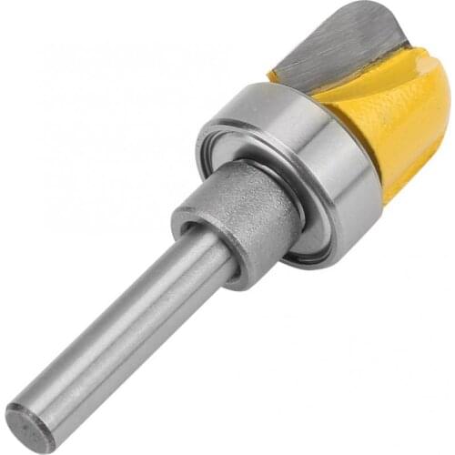 1/4 Shank 3/4 Diameter Bowl Tray Template Router Bit Woodwork Cutter Tool Drilling Milling For Wood Carbide Alloy Router Bit