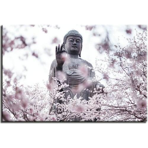 Square round diamond painted buddha flower pattern diy 5d diamond art religion sticker diamond mosaic embroidery handmade crafts