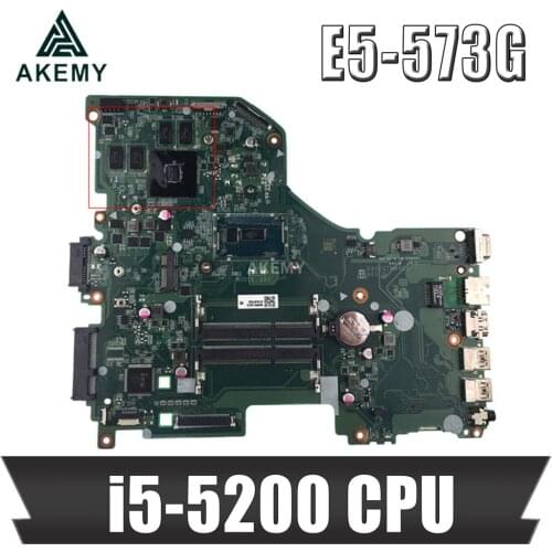 For Acer aspire E5-573G Laptop Motherboard NBMVG11003 NBMVM11003 DA0ZRTMB6D0 I5-5200U CPU 940M Video card 100% fully tested