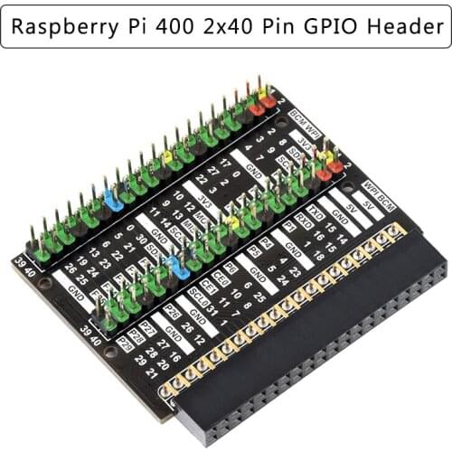 Raspberry Pi 400 GPIO Header 2x40 Pin Expansion Board for Raspberry Pi 400