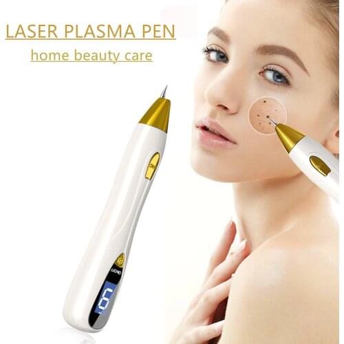 Plasma Pen Freckle Remove Pen Wart Remover Mole Tattoo Remover Machine Skin Tag Removal Spot Cleaner Beauty Care Skin Care