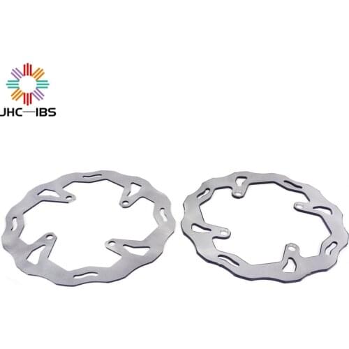 Motorcycle Front & Rear Brake Disc Rotor For Kawasaki KX125 KX250 KX 125 2006-2008 KX250F KX450F 2006-2014 KLX450R 2008-2015