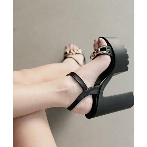 New Women Sandals Pu Leather Summer Shoes Rome Platform Thick Bottomed Breathable Comfortable Women Casual Platform Shoes