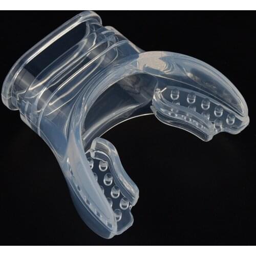 Scuba Diving Snorkel Breathing Tube Sillicone Swimming Snorkeling Pool Equipment Water Close Mouth Transparent