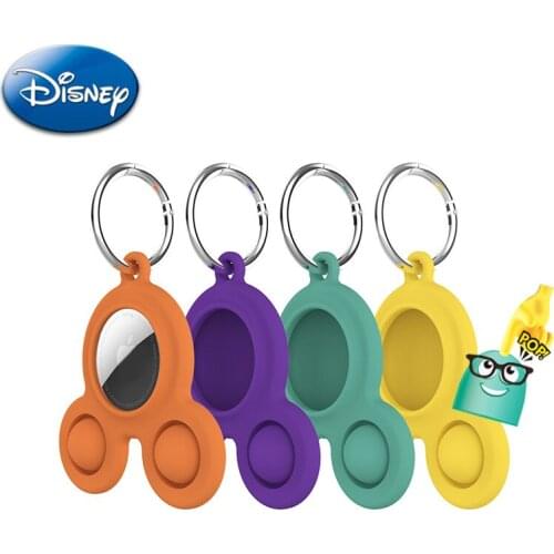 Antistress Fidget Toys Silicone Case for Apple Airtags Protective Cover Locator Tracker Anti-lost Device Keychain Protect Sleeve