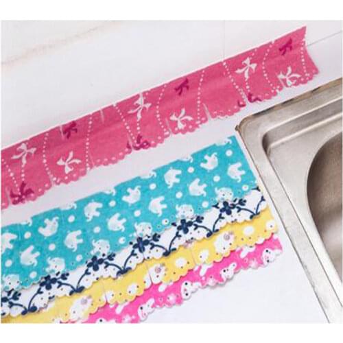 One pieces sealing strip PVC self-adhesive tank bathroom kitchen sink sink waterproof stickers for toilet 47*7.5cm