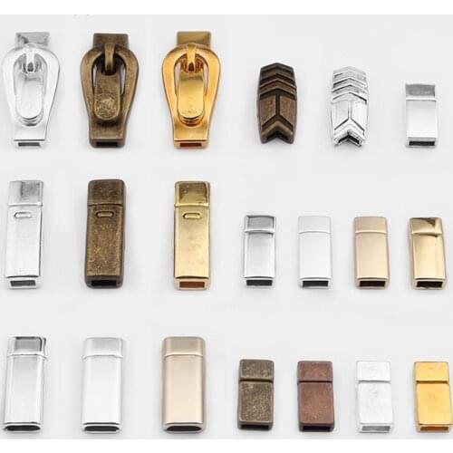 3pcs Jewelry Accessories Multi-Color Flat Magnetic Clasps For 5mm 6mm Flat Leather Cord DIY Bracelet Necklace Jewelry Making