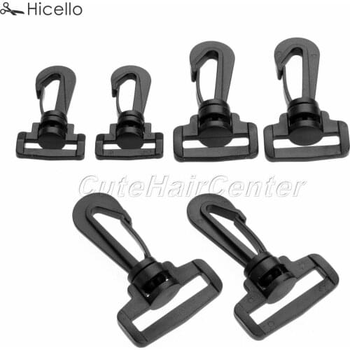 10PCS Hooks Plastic Swivel Snap Buckles 20/25/32MM for Bag Straps Outdoor Backpack Straps Webbing Craft Scouting Knot