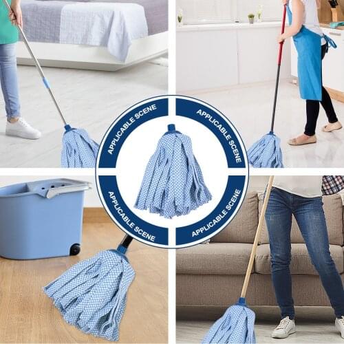 2Pcs Mop Head Replacement Water-absorb Mop Head Accessories Cleaning Mop Head