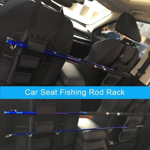 2pcs Vehicle Fishing Rod Holder Fishing Rod Carrier for Vehicle Seat Car Fishing Rod Holder Tackle Tool