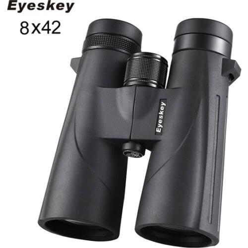 Eyeskey 8x42 HD Binoculars Professional Hunting Telescope Bak-4 High Definition Nitrogen Filling Waterproof Binocular Wholesale