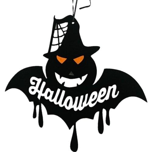 Halloween Hanging Sign Door Hanging Halloween Decoration