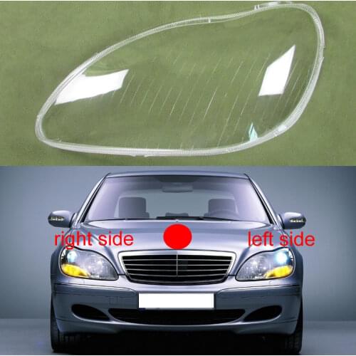 Headlight Cover Headlamp Lens Lamp Shell lampshade headlights cover For 1998-2005 Mercedes Benz W220 S280 S320 S500 S600 S350