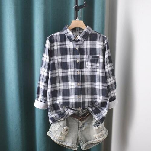 Lamtrip Women's Plaid Shirts