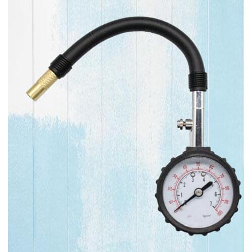 0-100PSI Car Motorcycle Mechanical Tire Tyre Pressure Gauge Dial Meter 55mm Providing Good Protection for Internal Parts