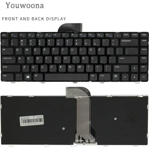 New Laptop Keyboard For Dell 14 3421 5421 5435 5523 V2421 5437 M431R 3437