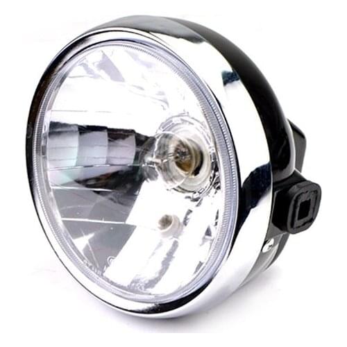 Motorcycle 7" Front Light Headlight Headlamp For Yamaha YBR125 YBR 125 2002-2013 2012 2011 2010 2009 2008 2007 2006 2005 2004