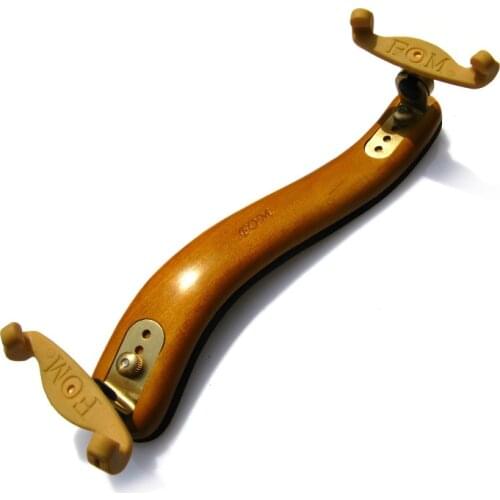 FOM ME-032 MapleWood with 5mm Black Sponge Back violin Shoulder Rest for 4/4 3/4 violin parts