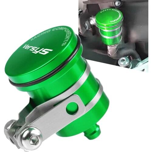 Motorcycle Brake Fluid Reservoir Clutch Cylinder Tank Oil Fluid Cup For KAWASAKI VERSYS 300 X NINJA250/300R Z250/Z300/VERSYS300X