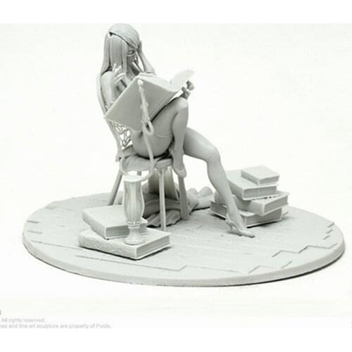 SH STUDIO Classic Board Role-Playing Game KD 59 Distracted Unpainted Miniaturization Unassambled Resin White Model Garage Kit