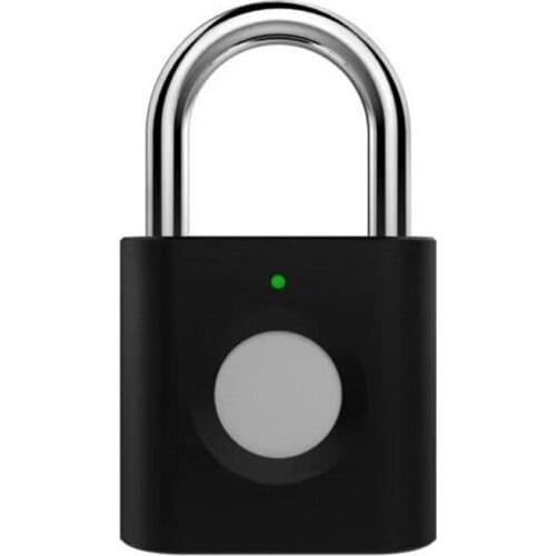 Fingerprint padlock mini fingerprint luggage lock fingerprint small padlock drawer small lock fingerprint password lock gift