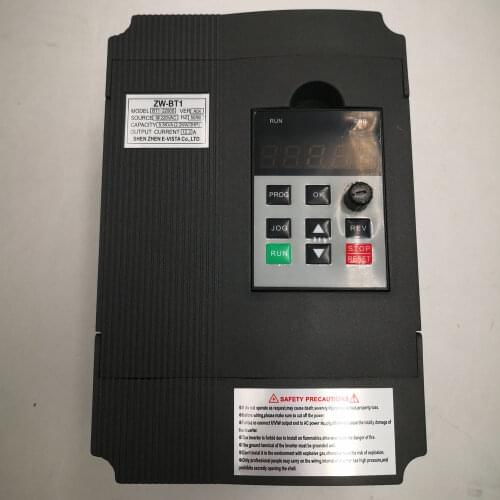 VFD Inverter 1.5KW/2.2KW/4KW Frequency Converter XSY-AT1 3P 220V/110V Output CNC Spindle Motor Speed Control