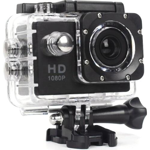 480P Motorcycle Dash Sports Action Video Camera Motorcycle Dvr Full Hd 30M Waterproof,Black