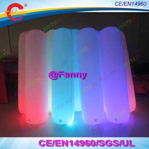 5pcs/lot) 1.5mH hang inflatable lighting tube for bar party / Advertising Inflatable light column for ceiling
