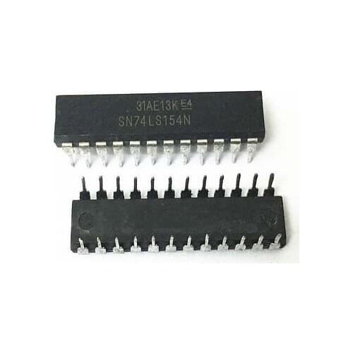 10pcs/lot 74LS154 DM74LS154N SN74LS154N DIP-24 In Stock