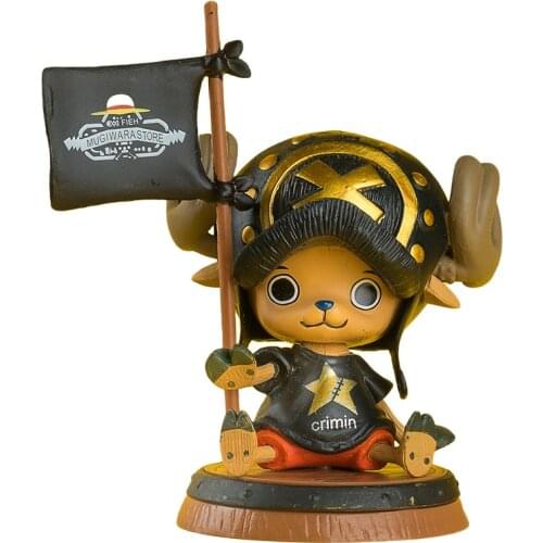 One Piece Figure Tony Tony Chopper Anime Model Gift Anime Character New 10cm PVC High-quality Doll Statue Collect Toy for Kids