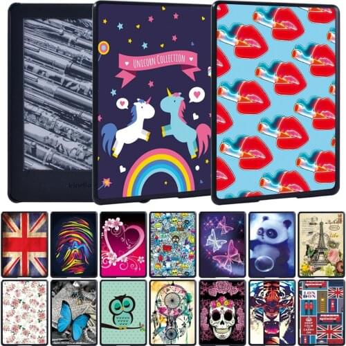 Tablet Case for Amazon Kindle Paperwhite 1/2/3/4/Kindle 10th Gen 2019/8th Gen 2016 Anti-Fall Slim Hard Tablet Cover Case+ Stylus