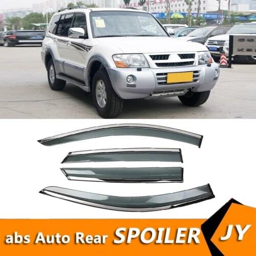 For Mitsubishi Pajero 2006-2011 Window Visor Vent Shades Sun Rain Deflector Guard For s Auto Accessories 4PCS/SET