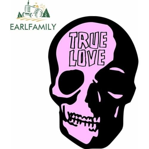 EARLFAMILY 13cm x 9cm for TRUE LOVE Car Stickers Snowboard Motorcycle Helmet Camper Creative Family Refrigerator Windows Decal