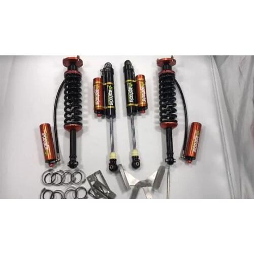 Ford F150 raptor springsback and compression for electronic nitrogen gas adjustable shock absorber lift kit set