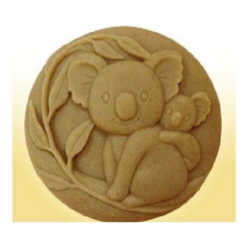 Koala bear handmade soap mold silicone mold