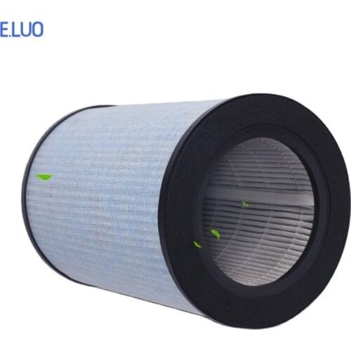 Composite Filter For Whirlpool HEPA Filter And Carbon Cloth Fit For WA-3501FK WA-3801SFK Air Purifier Parts 210*220*140mm