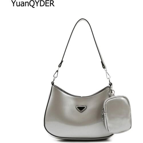 Fashion Designer Sequined Ladies Shoulder Bags New Solid Color Messenger Bag Womens Casual Handbags Fashion Shoulder Bag Sac